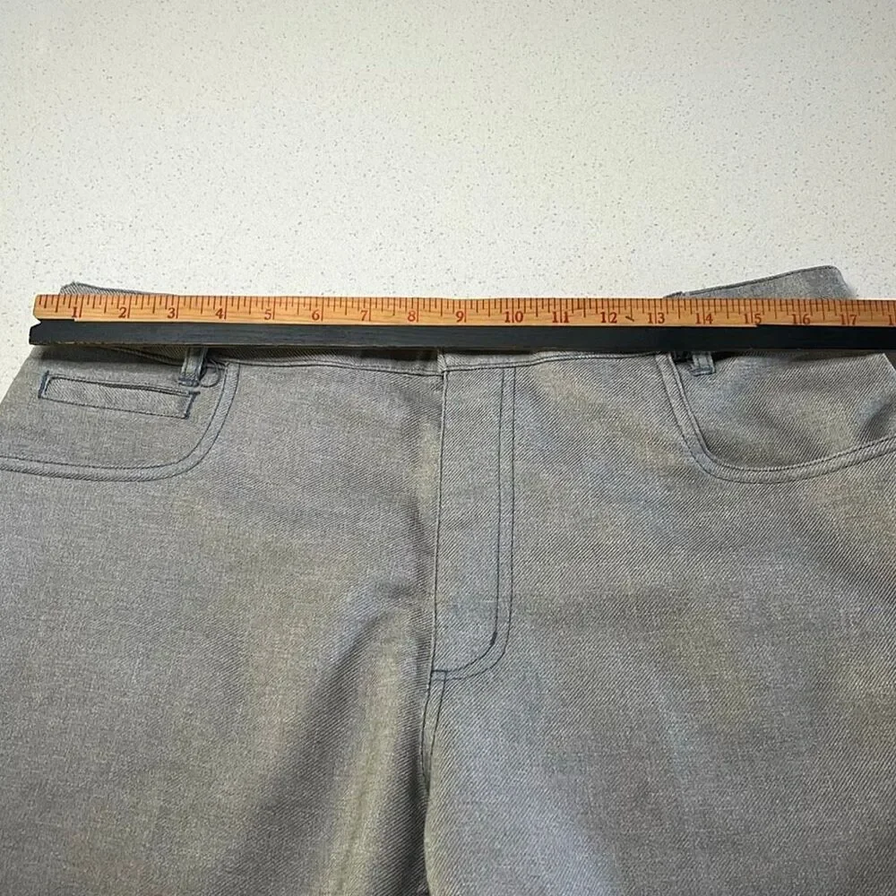 Haband Vintage Fit-Forever Classic Gray Cut Off Shorts Tagged 34 Fit 32